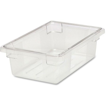 RUBBERMAID Food/Tote Boxes, 18"x12"x6", 3.5 Gallon Cap, 6PK, Clear RCP330900CLRCT